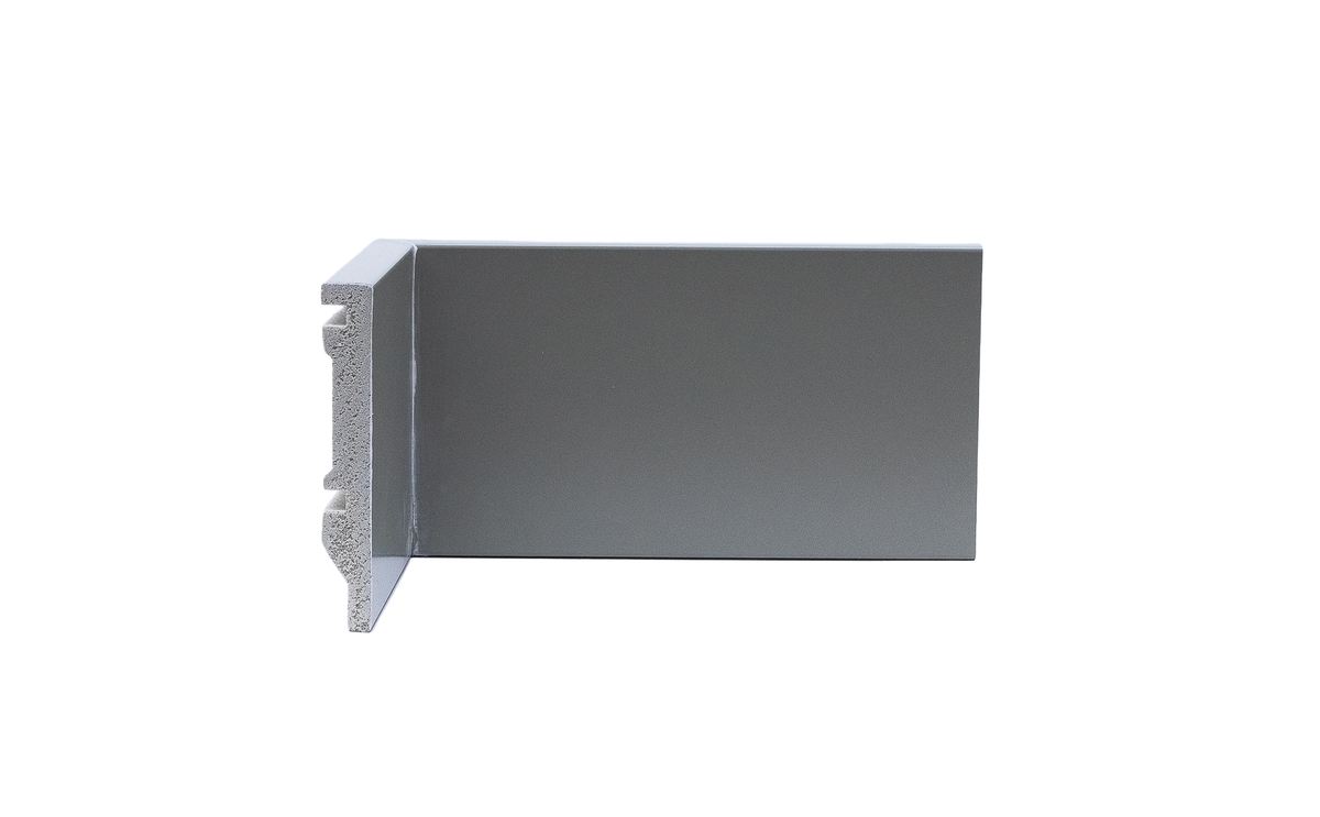 Rodapé Color Grey Liso 10cm