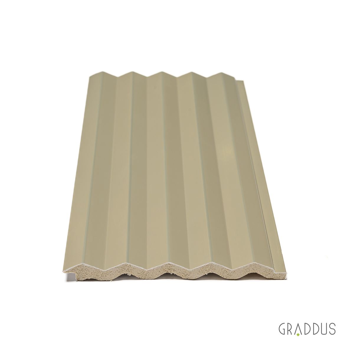 Painel Ripado Triangular Grey